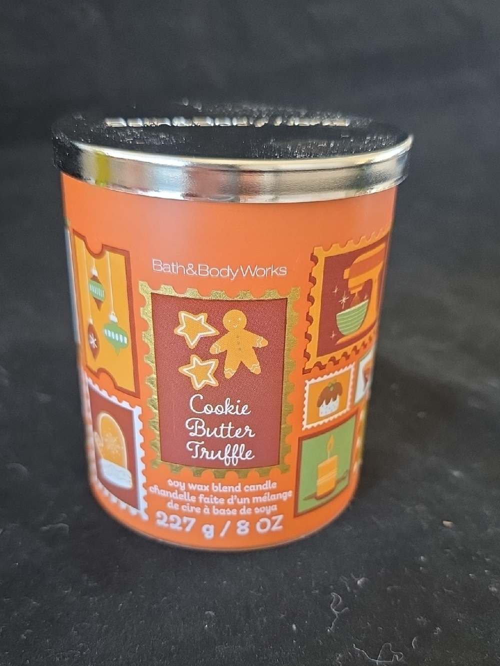 Bath & Body Works COOKIE BUTTER TRUFFLE Candle - 1 Single Wick